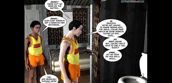  3D Comic The Chaperone. Episode 1